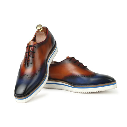 Shop Cognac Lace Up Shoes Online for Men