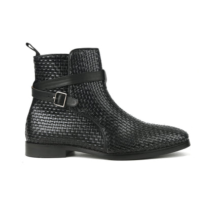 Vega Single Strap Black Boot