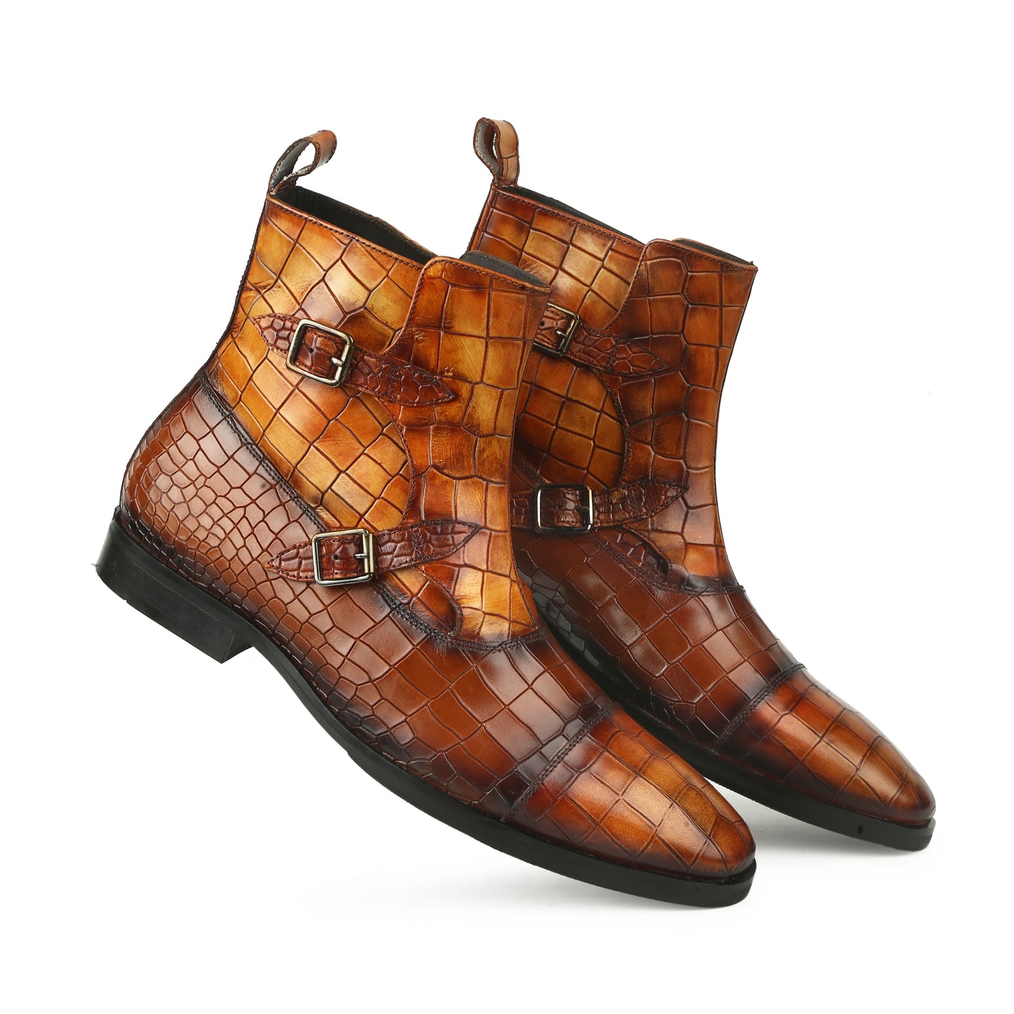 Vega Tan Printed Boot