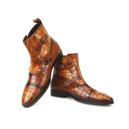 Vega Tan Printed Boot