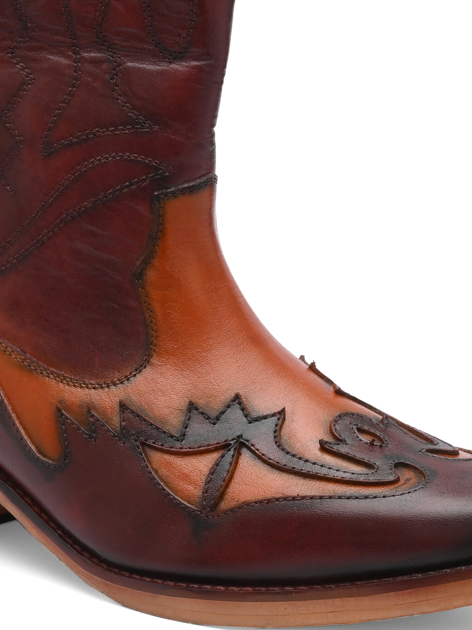 Churro The Tan Cow Boy Boot For Men Online | Ivrah