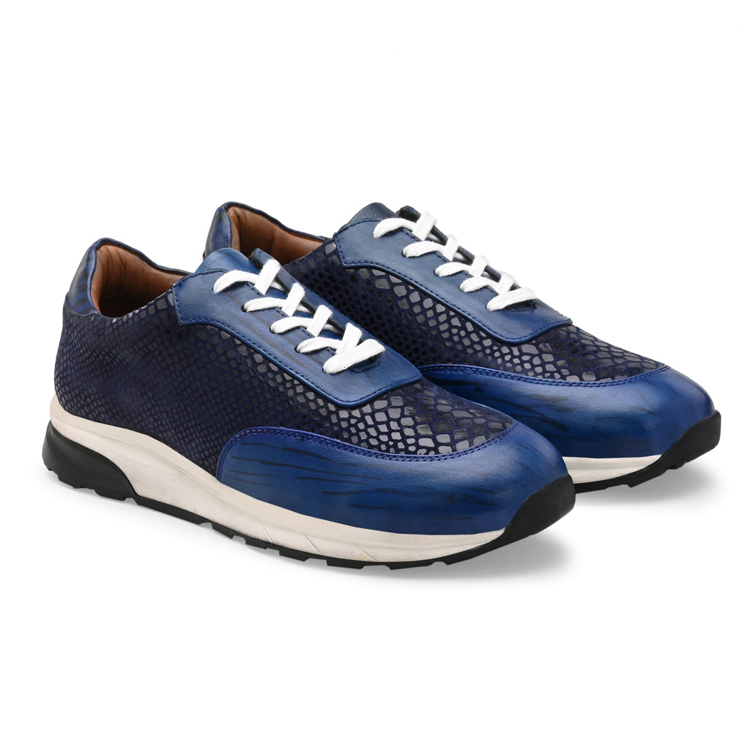 Buy Men's Blue Sneakers online in India