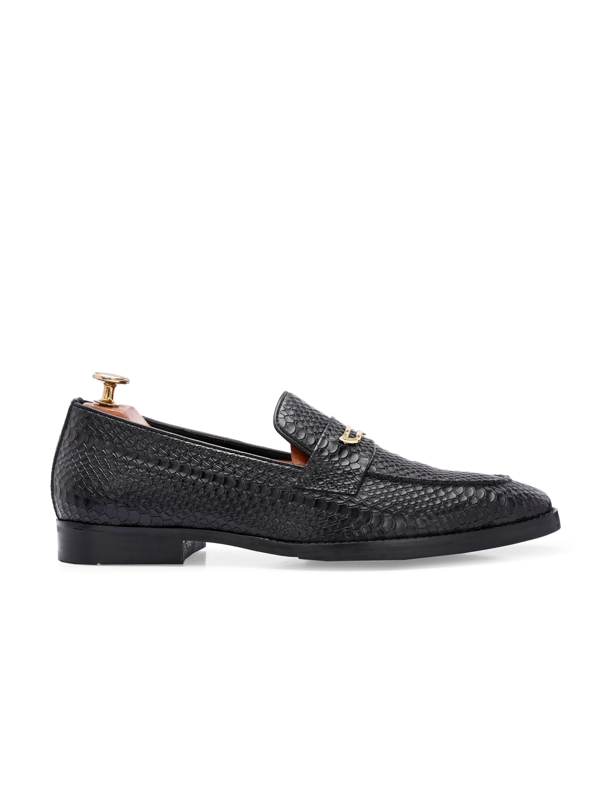 Black Slip On Shoe For Men Online | Ivrah