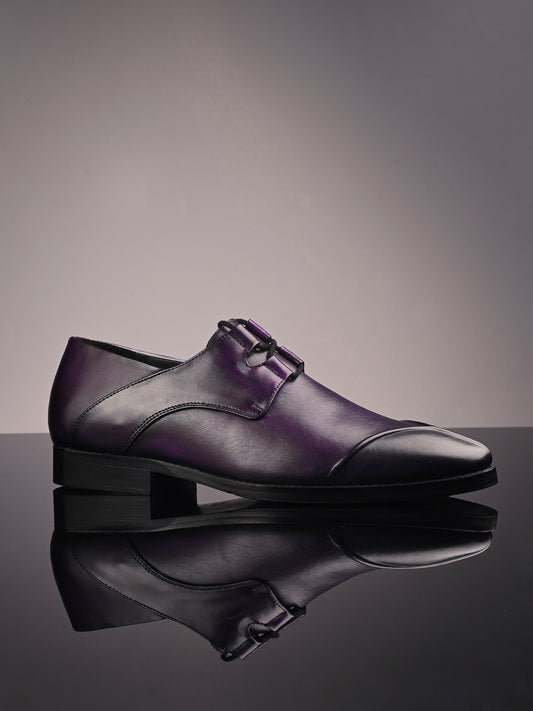 Purple Lace Up Shoe | Ivrah