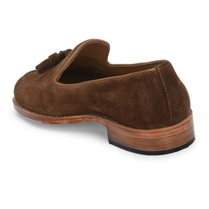 Brown Leather Moccasin Slip On Leather Shoes Online for Men