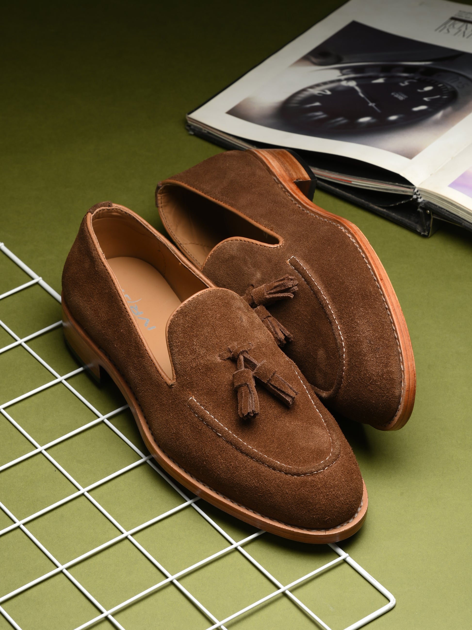 Krik The Brown Leather Moccasin | Ivrah