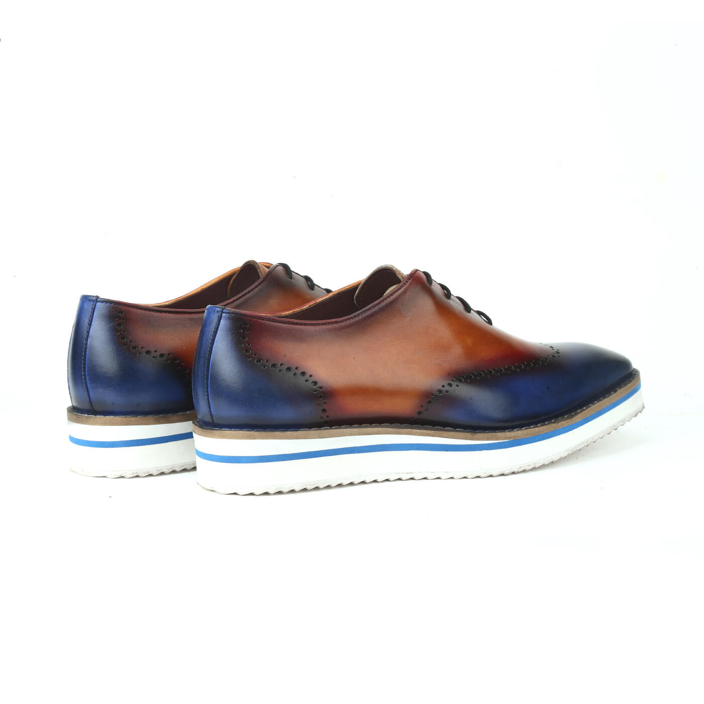 Shop Romeo The Cognac Lace Up Shoes Online for Men