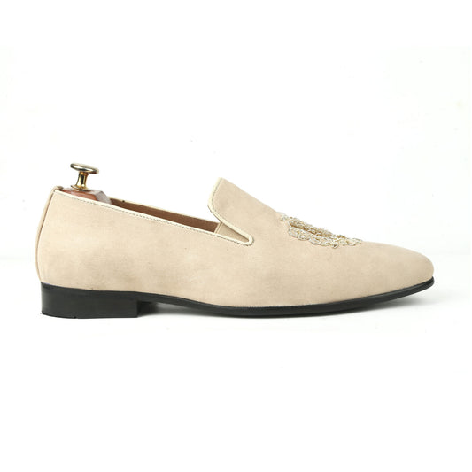 Santino The Beige Slip On