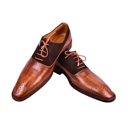 Leather Lace Up Shoe for Men