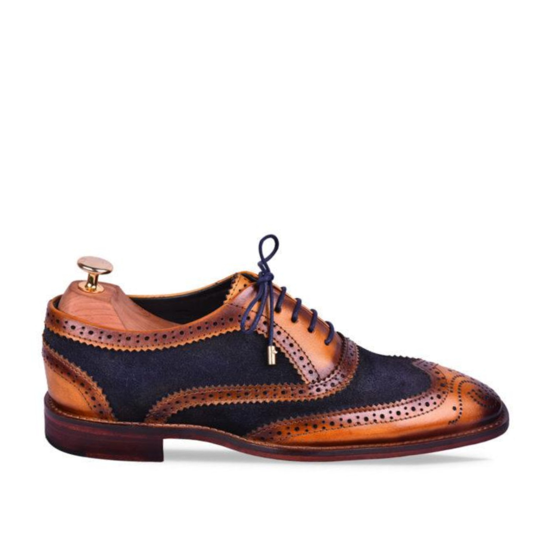 Buy The Duo Viking Leather Lace Up Shoe Online | Ivrah